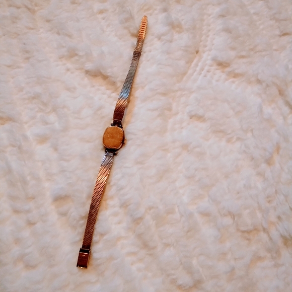 Vntg Nivada Gold & Diamond Art Deco Watch - Picture 3 of 6